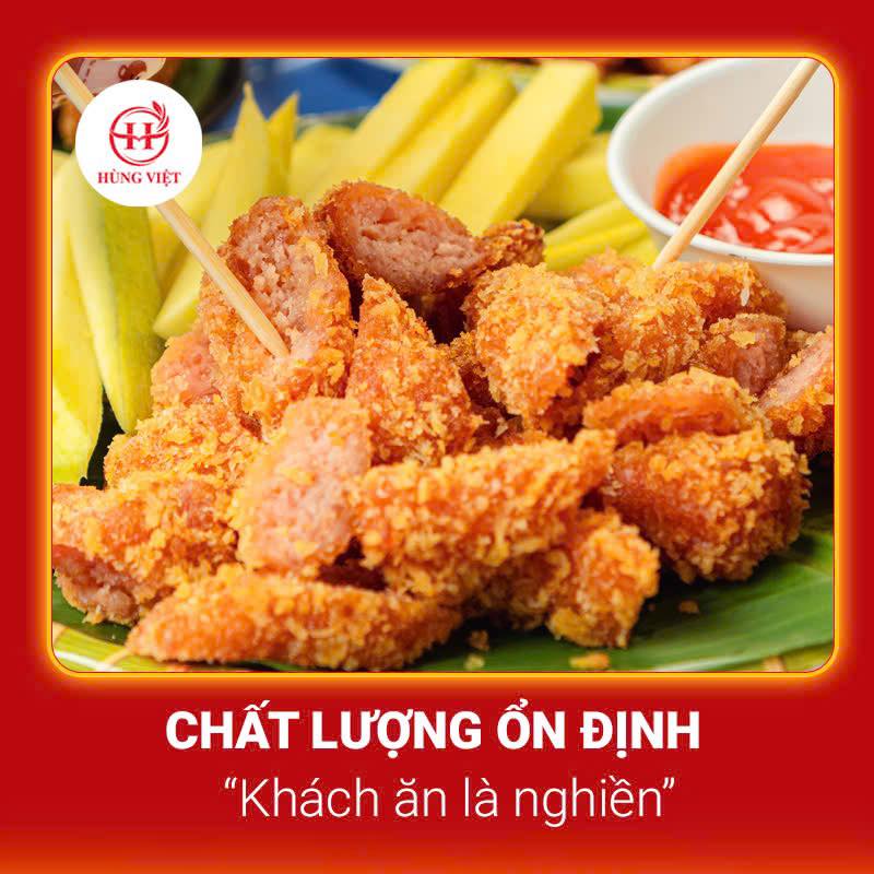 Nem chua rán Hùng Việt làm từ gì mà ngon ngon thế