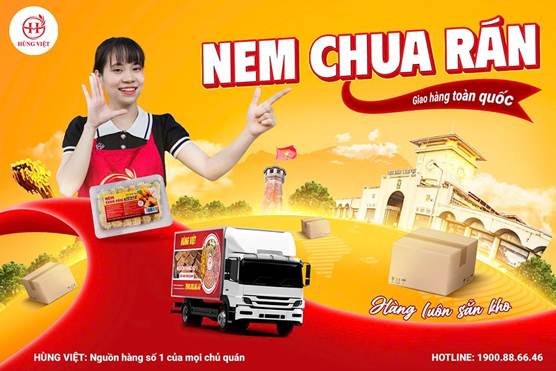 Nem chua rán Hùng Việt làm từ gì mà ngon thế?