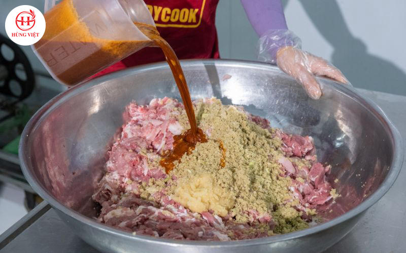 Thịt xiên sống loại ngon 25g