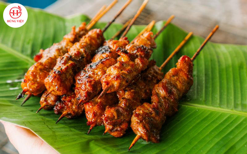 Thịt xiên sống loại ngon 25g