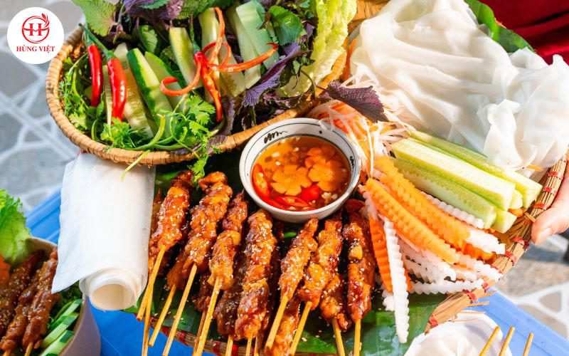 Thịt xiên sống loại ngon 25g