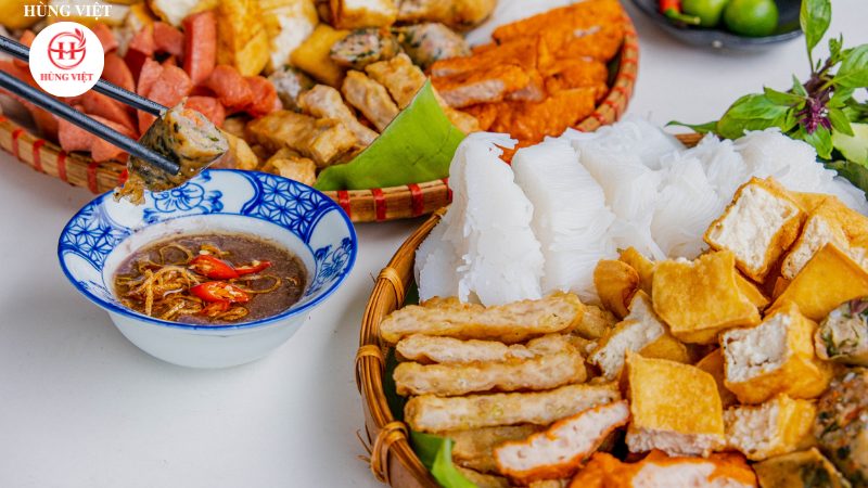 bộ sỉ nguyên liệu topping bún đậu