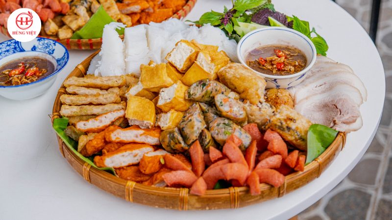 bộ sỉ nguyên liệu topping bún đậu