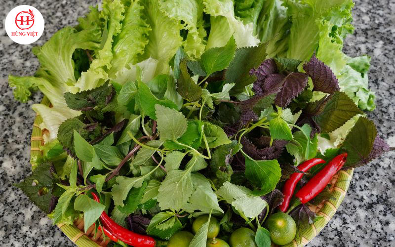 4 loại rau ăn kèm không thể thiếu trong món bún đậu mắm tôm