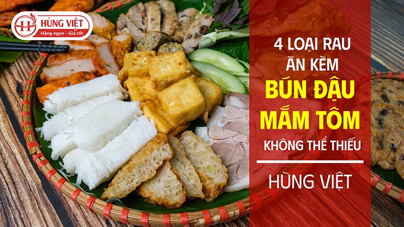 4 loại rau ăn kèm không thể thiếu trong món bún đậu mắm tôm