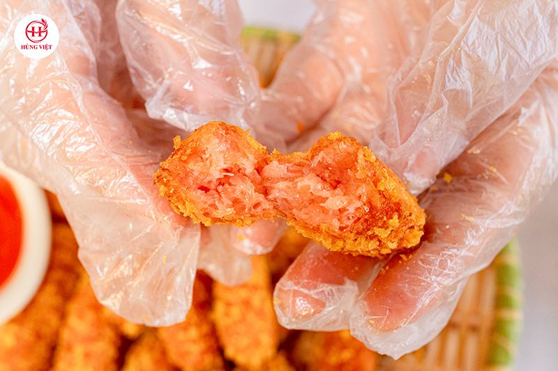 Review 3 loại nem chua rán Hùng Việt