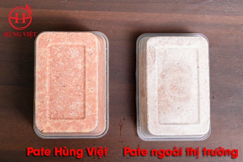 So sánh Pate Hùng Việt và pate trên thị trường