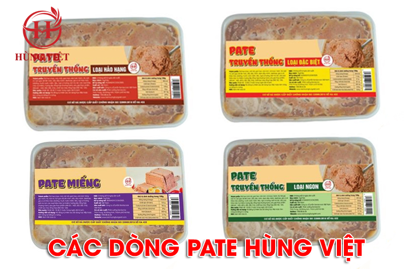 các dòng pate hùng việt