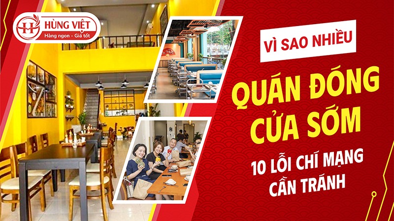 các lỗi khi mở quán ăn
