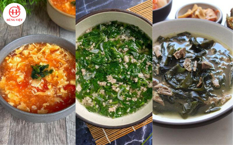 Các món canh thanh mát, dễ ăn, giúp cân bằng hương vị cho bữa cơm