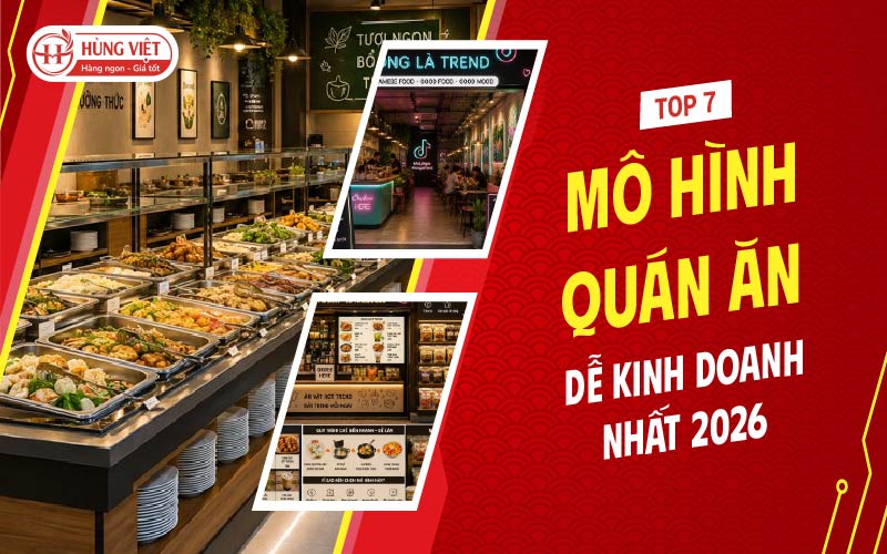 Mô Hình Quán Ăn Ít Người Làm Dễ Kinh Doanh