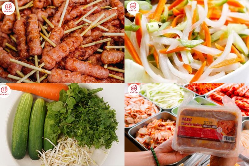 Nguồn Sỉ Nem Nướng Cho Quán Bánh Mì Sài Gòn