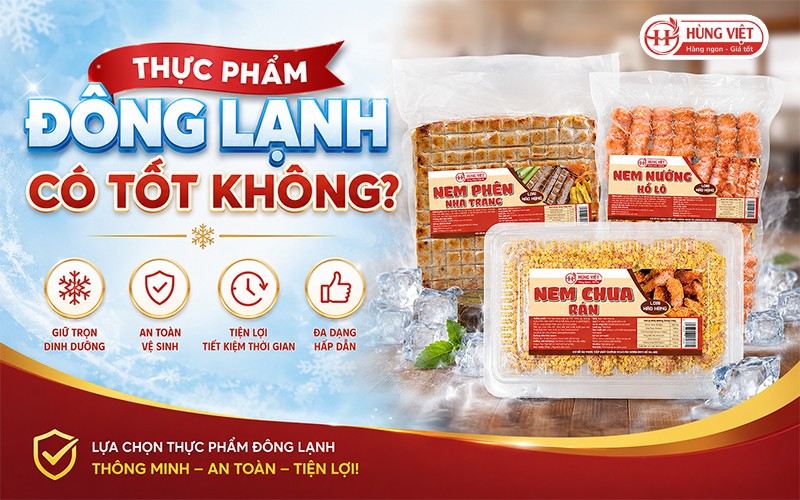 Thực phẩm đông lạnh có tốt không? Sự thật bất ngờ