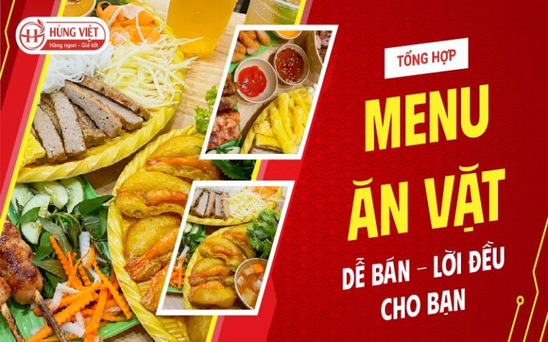 Tổng Hợp Menu Ăn Vặt Dễ Bán
