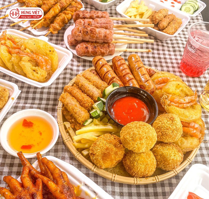 Combo ăn vặt hút khách