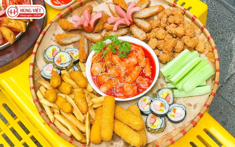 Combo ăn vặt best seller cho quán vỉa hè