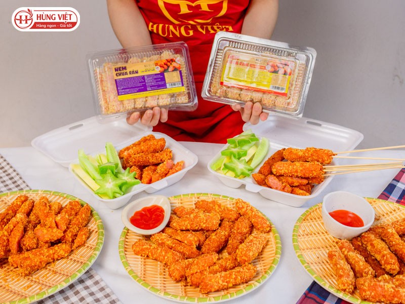 2 dòng nem chua rán yêu thích tại Hùng Việt