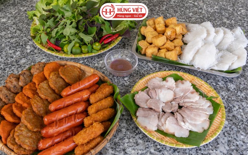 Bún đậu mắm tôm hấp dẫn