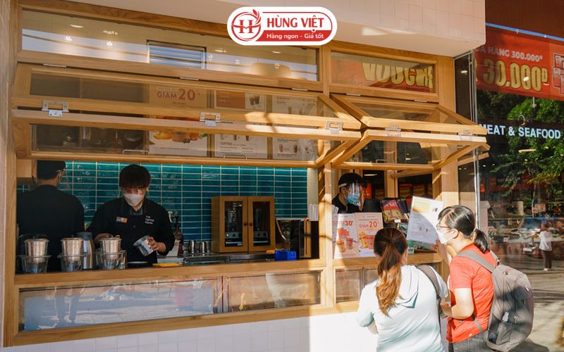 Cafe mang đi diện tích nhỏ