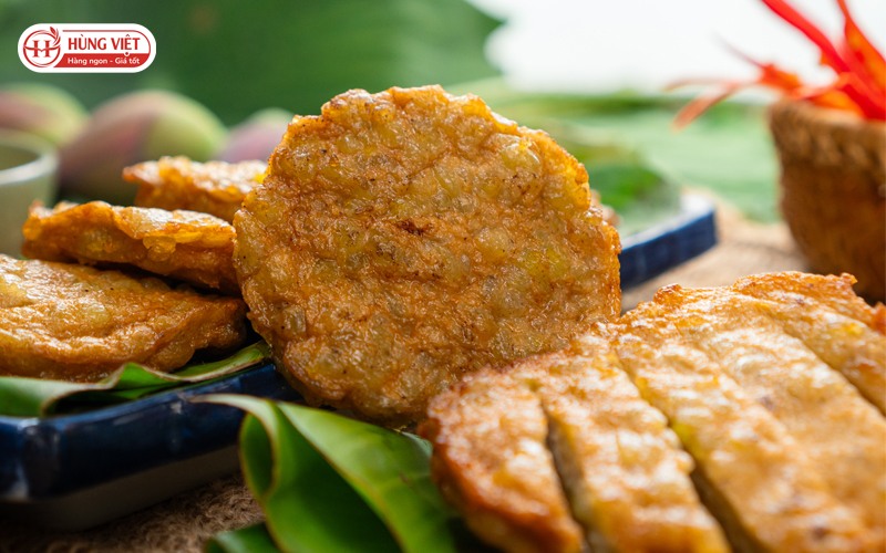 Thời gian chiên chả cốm 