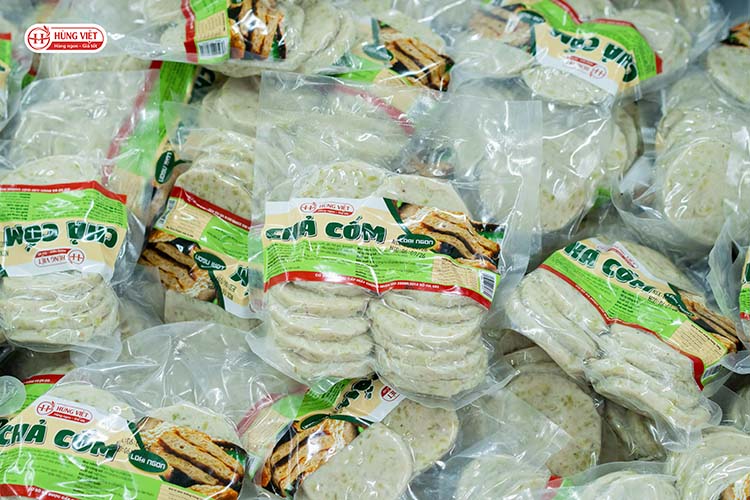 Chả cốm loại ngon phù hợp nhiều mô hình quán ăn 