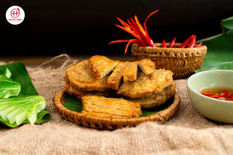 Chả cốm thơm ngon dễ ăn hợp vị nhiều món