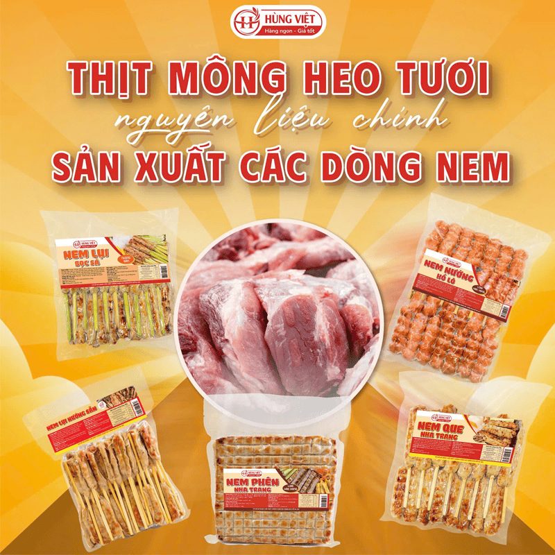 nem nướng hùng việt