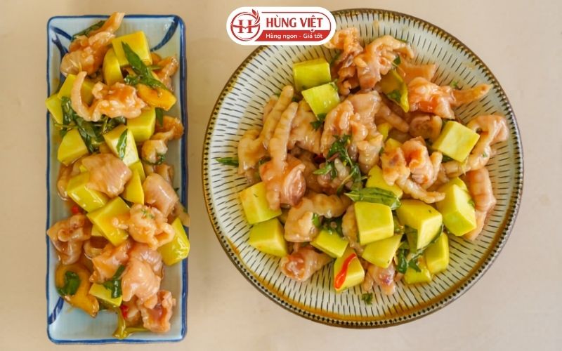 Đồ ăn vặt hot tiktok chân gà sả tắc sức hút từ vị chua cay kích thích