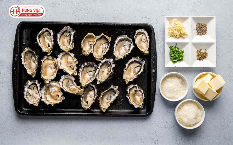 Nguyên liệu & dụng cụ làm hàu nướng sốt phô mai
