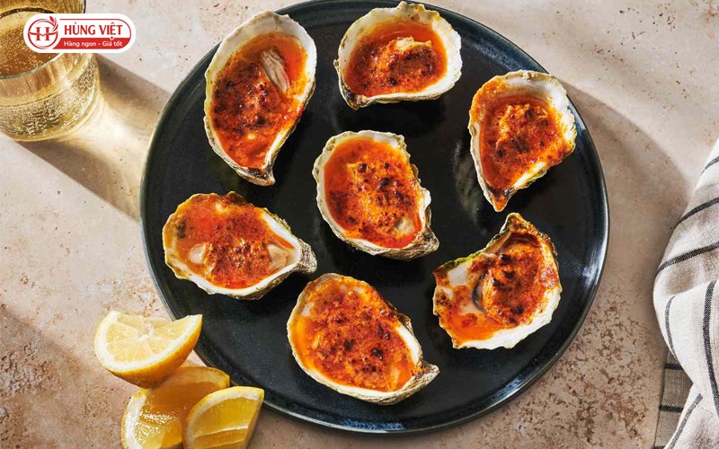 Hàu nướng phô mai cay Hàn Quốc
