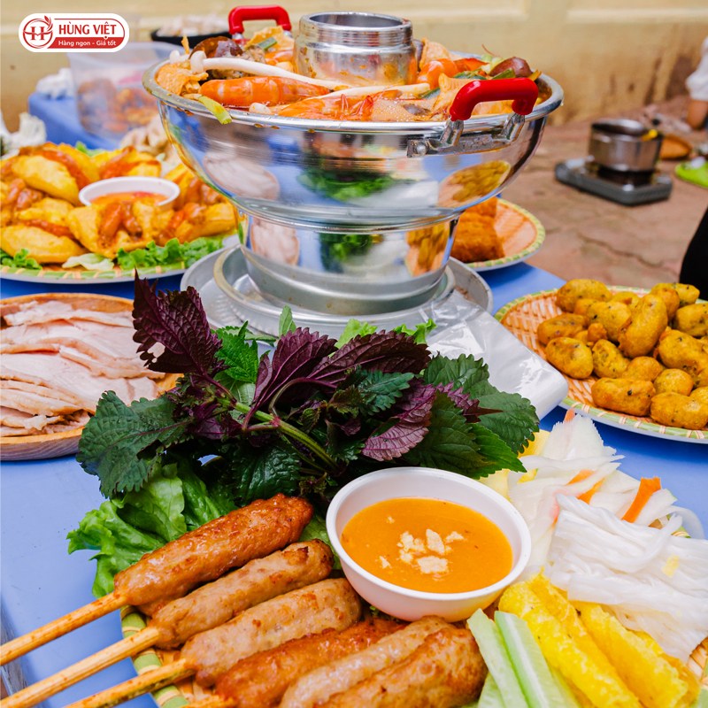 Combo ăn kèm hàu nướng