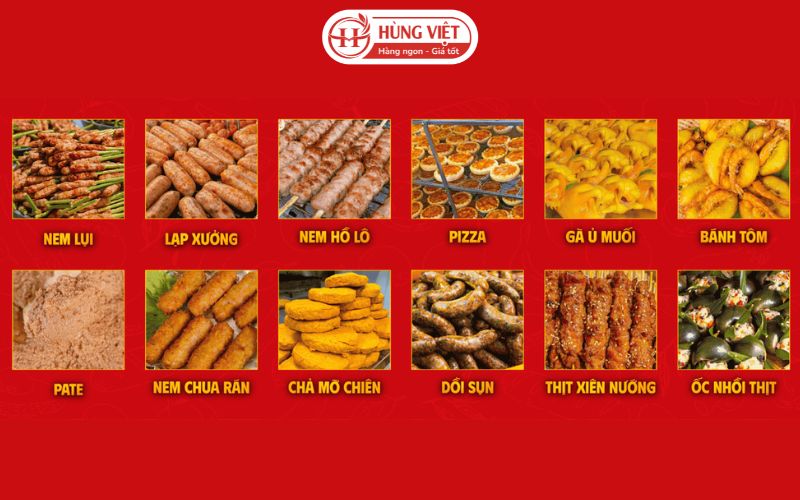Hùng Việt - Hệ sinh thái nguyên liệu đặc sản cho quán ăn Việt