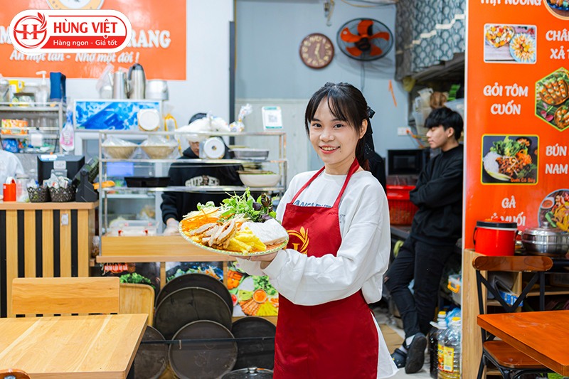 mô hình quán ăn ít người làm