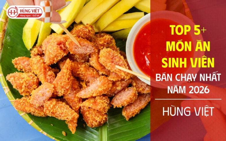 món ăn dành cho sinh viên