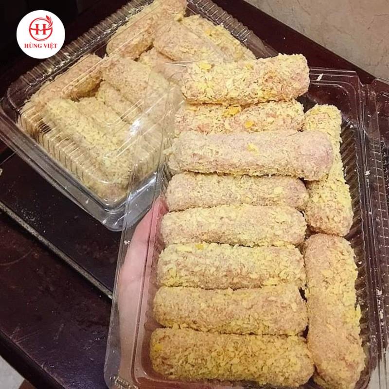 Nem chua rán món ăn vặt quốc dân