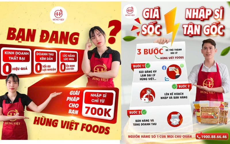 nguồn hàng ổn định cho quán ăn