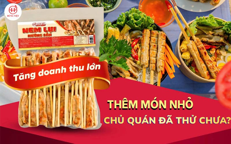 Sỉ nem lụi Huế tại TPHCM