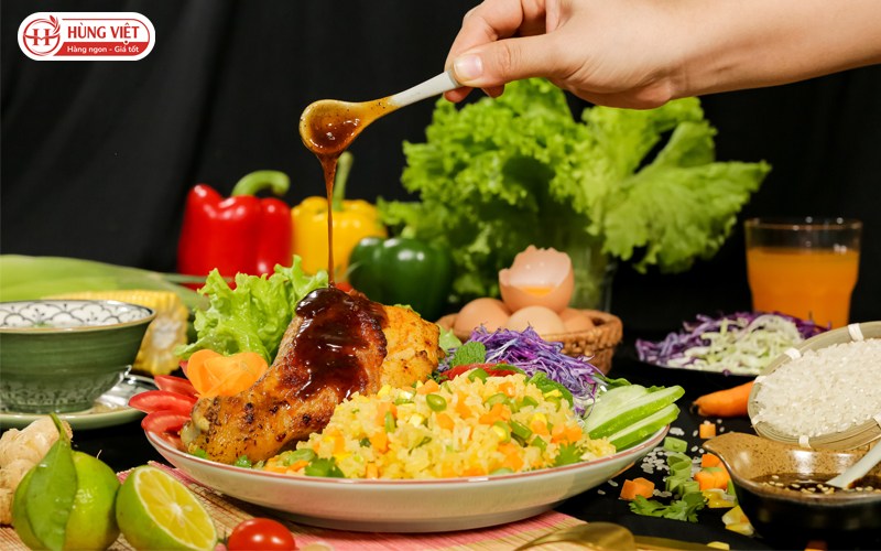 Cơm gà nướng