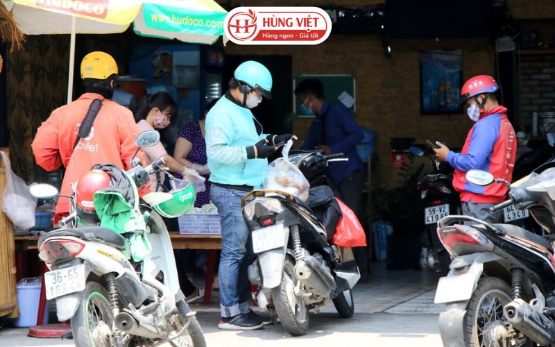 Quán ăn online không cần mặt bằng lớn