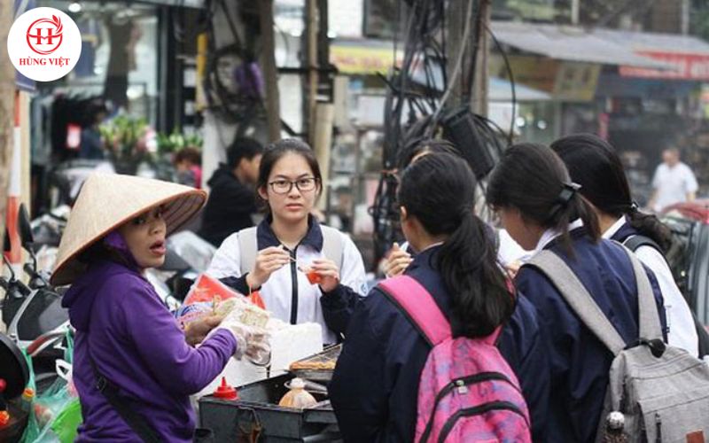 Quán ăn vặt học sinh – sinh viên