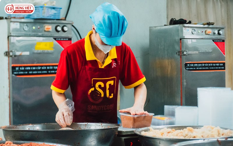 Quy trình sản xuất pate Hùng Việt