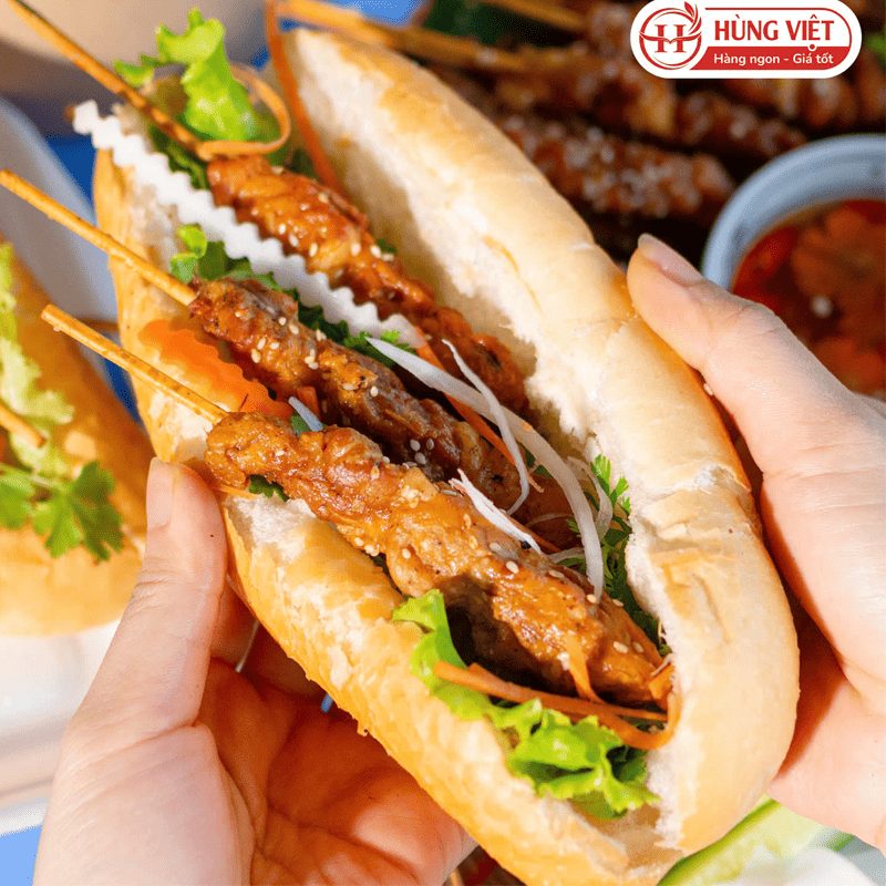 Menu bánh mì ăn sáng