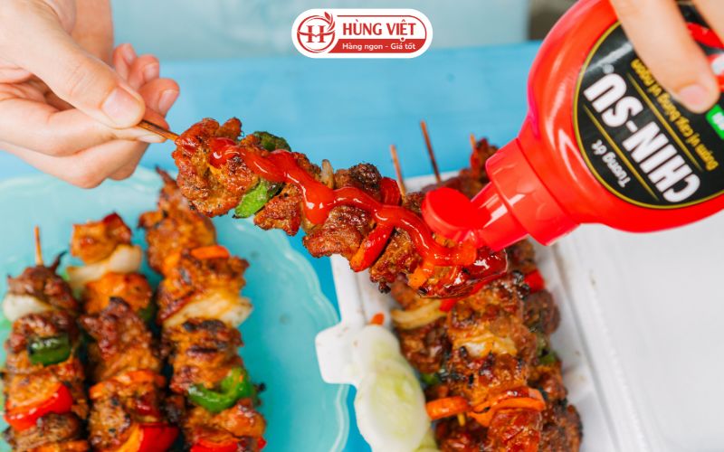 Xiên que ăn vặt