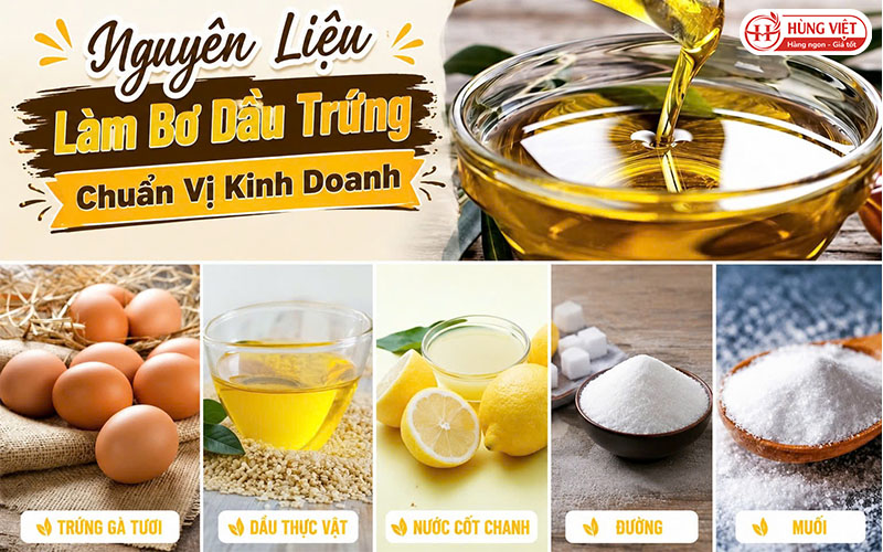 Cách Làm Bơ Dầu Trứng Béo Ngậy, Không Tách Dầu Cho Quán Bánh Mì