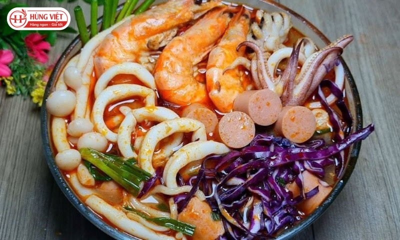 Cách Nấu Mì Cay Hải Sản Chuẩn Hàn, Nước Dùng Đậm Vị 