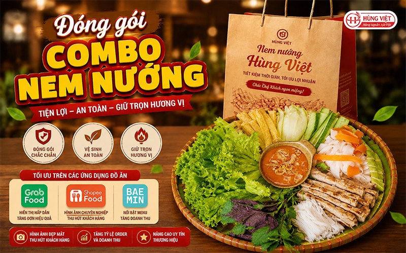 Đóng gói combo và tối ưu trên các app đồ ăn