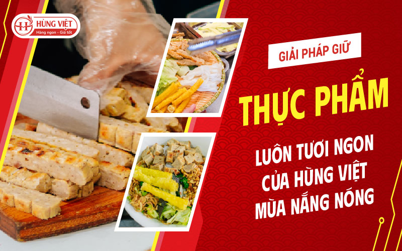 Giải Pháp Giữ Thực Phẩm Luôn Tươi Ngon Của Hùng Việt