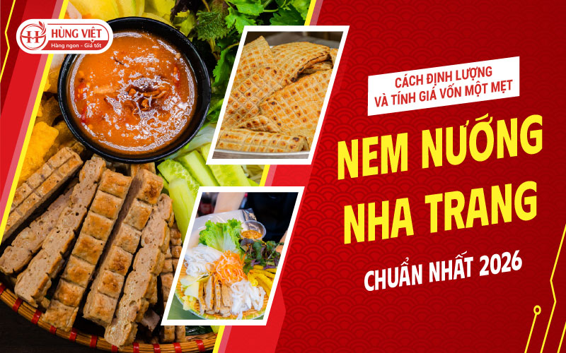 Tính Giá Vốn Một Mẹt Nem Nướng