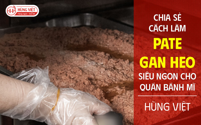 cách làm pate gan heo