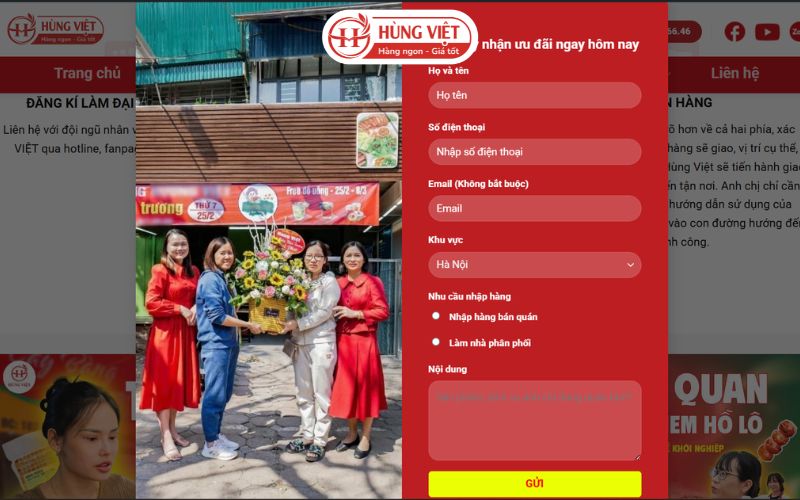Hướng dẫn cách nhập sỉ pate Hùng Việt tại Hà Nội nhanh nhất